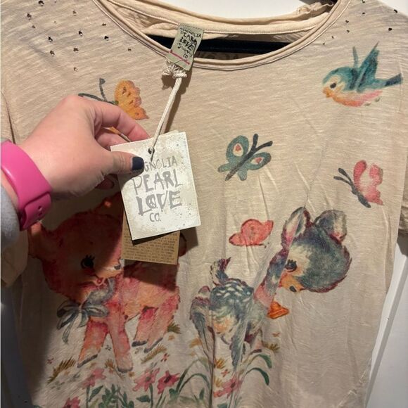 NWT Magnolia Pearl Frolic Tee in Moonlight - Picture 5 of 6